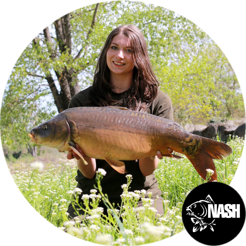 Morgane - MoOkii Fishing, ambassadrice Passion Carpe